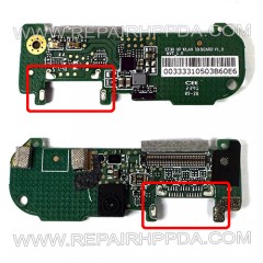 WLAN IO PCB for Health Care devices  ( 60 Pins, MVT, w/o Type C connector ) Replacement for Honeywell Dolphin CT30XP